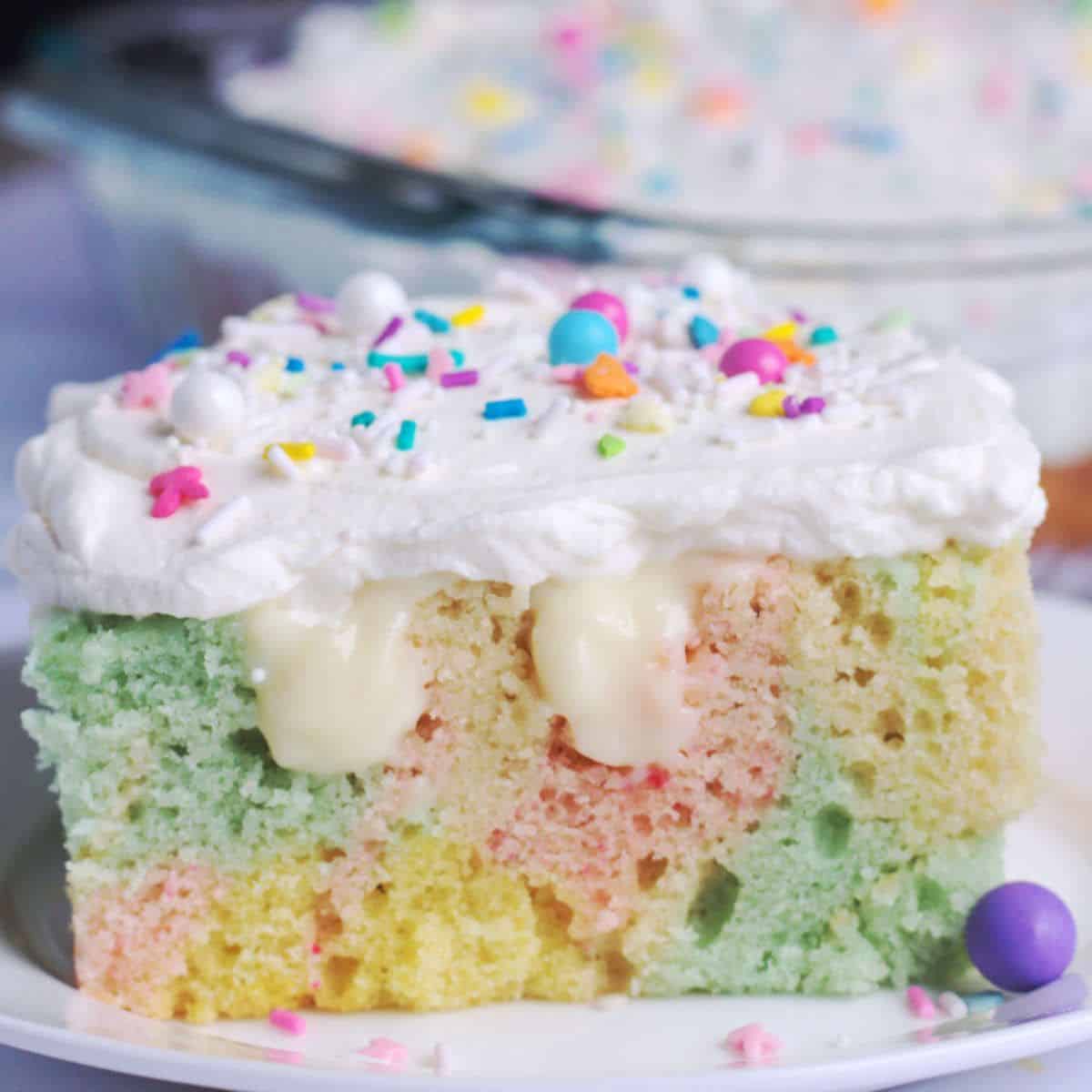 Easter Poke Cake