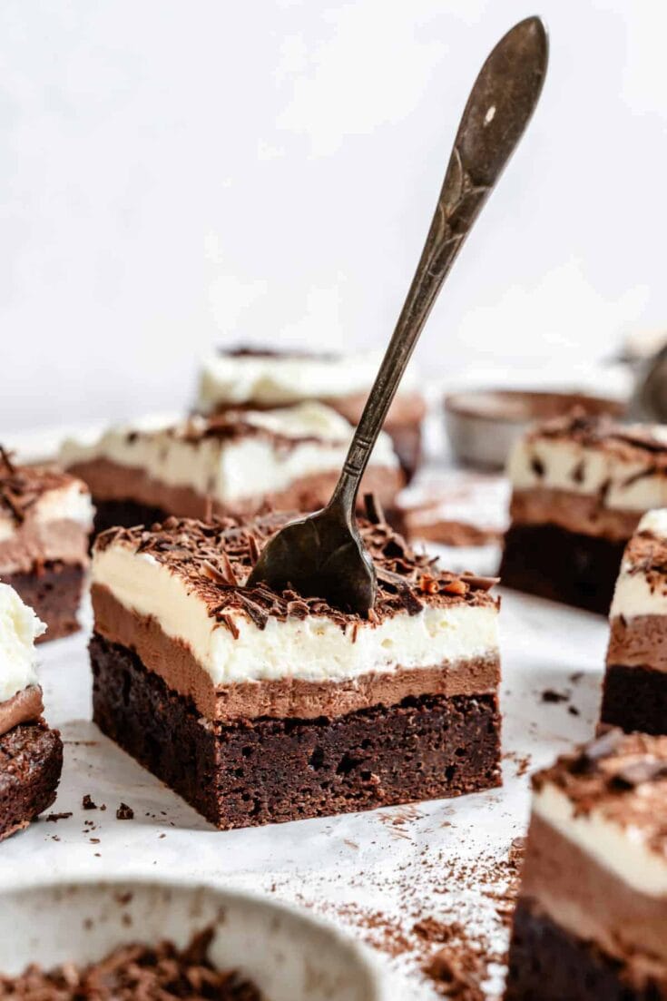 French silk brownies 35 100