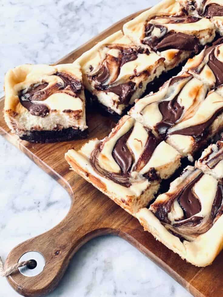 Nutella Cheesecake Brownies 8