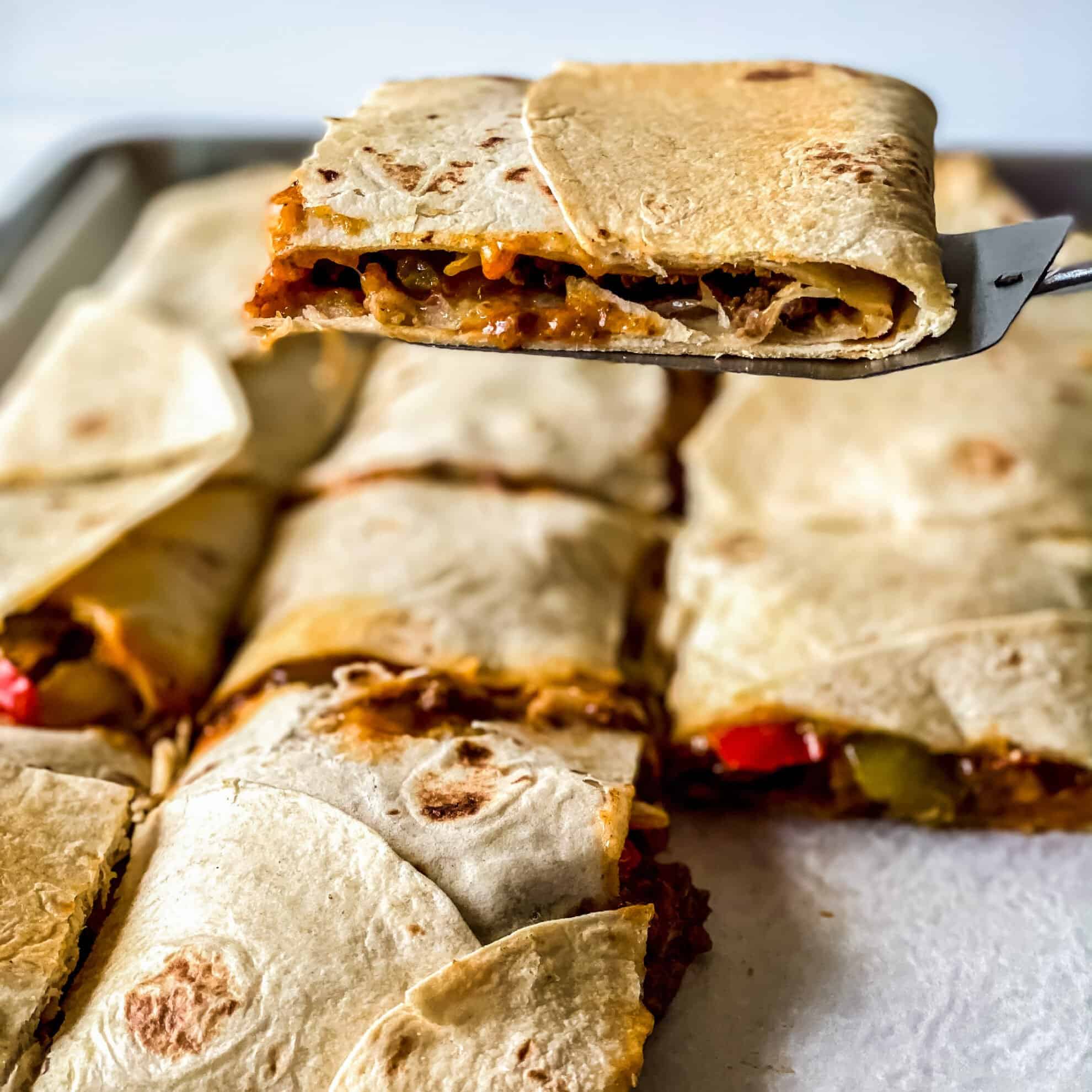 Sheet Pan Quesadilla 2