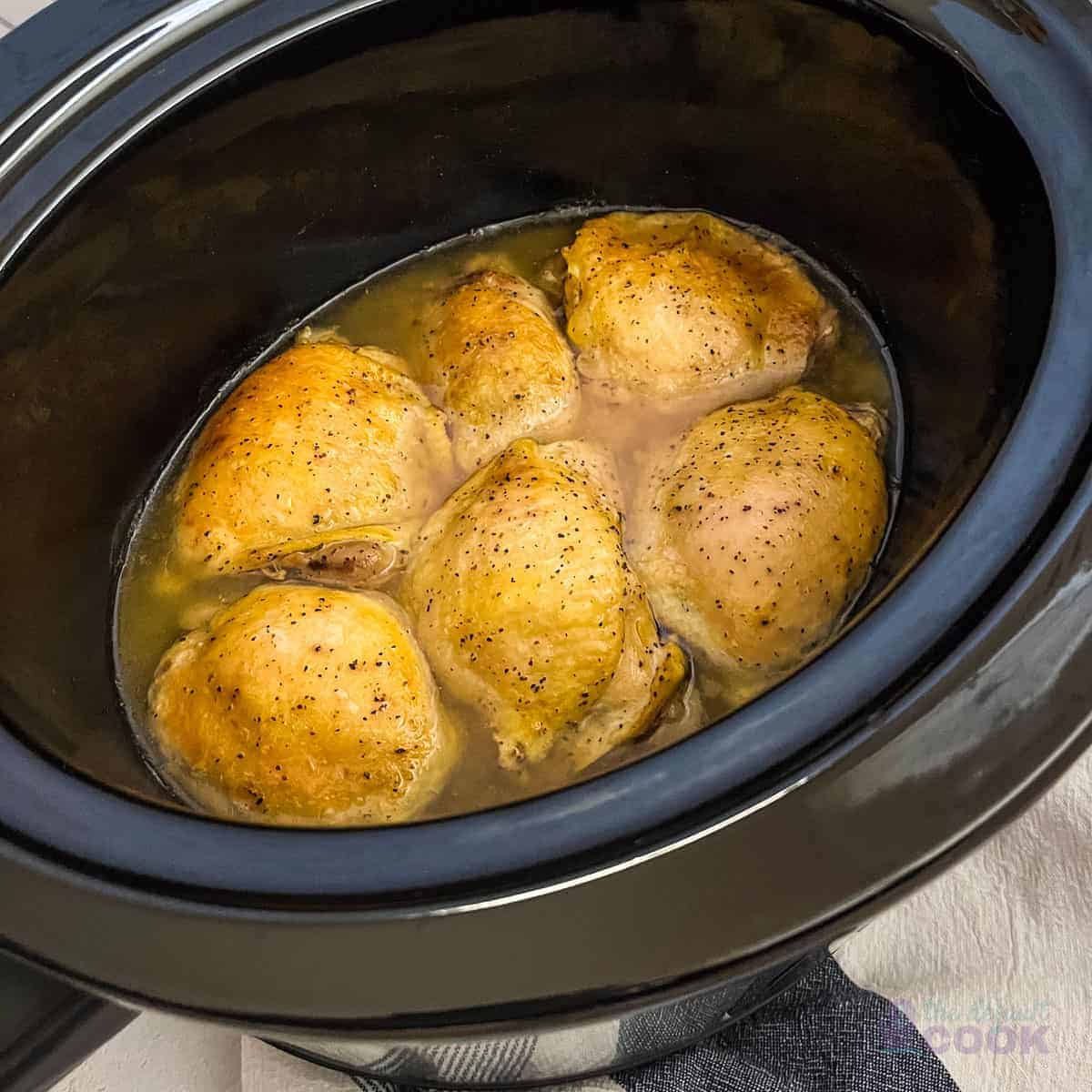 Slow Cooker Lemon Pepper Chicken 14