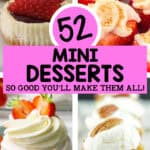 52 mini desserts so good you'll make them all