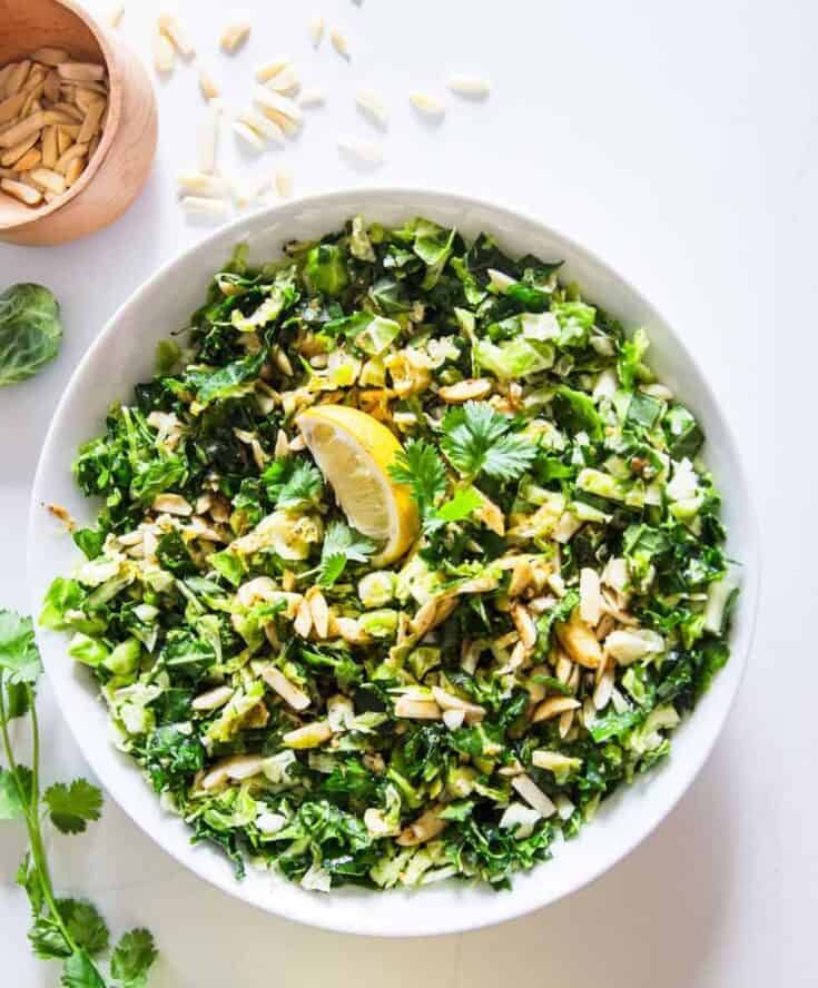 brussels sprout kale salad 7390