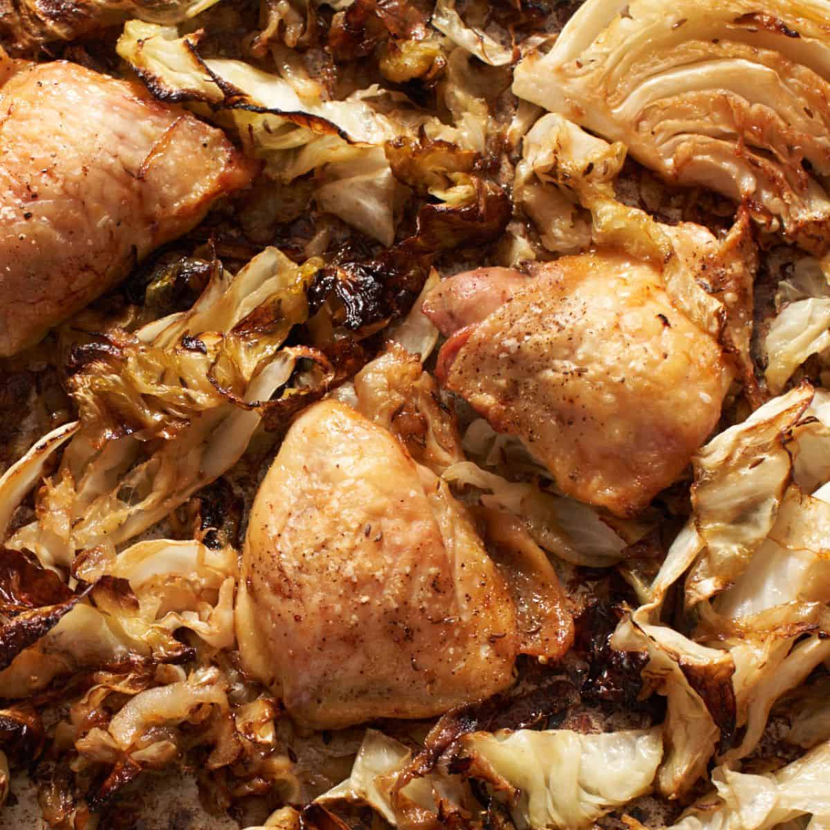 chicken with cabbage 1200