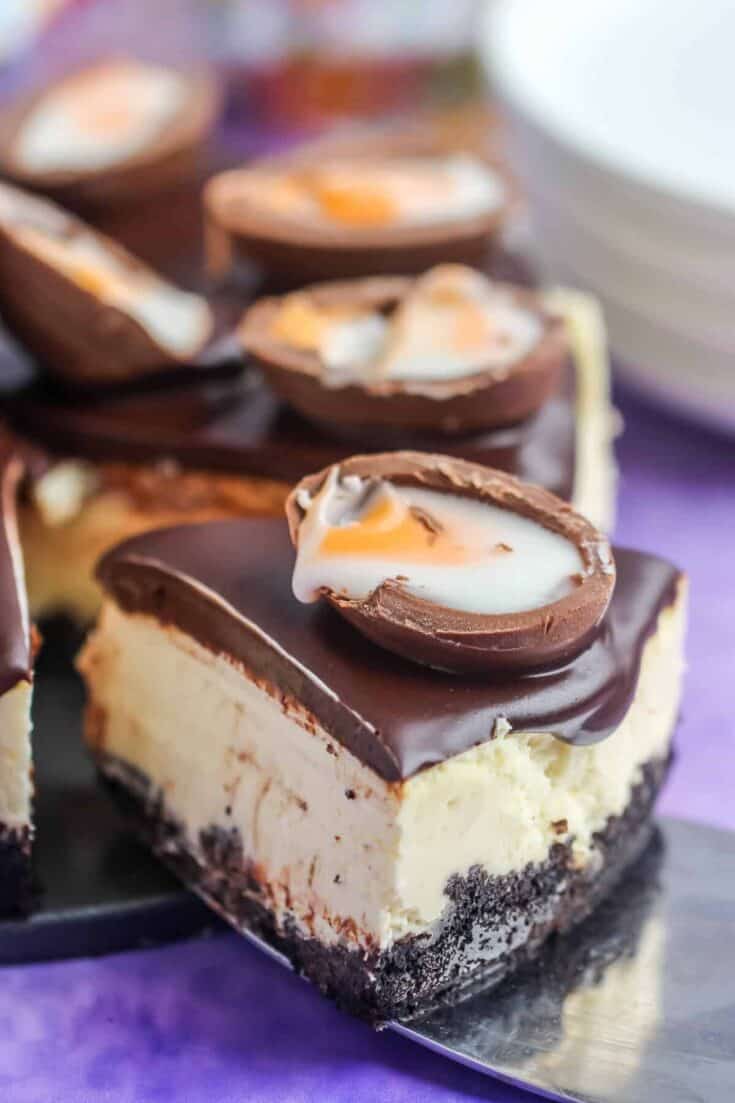 creme egg cheesecake 6