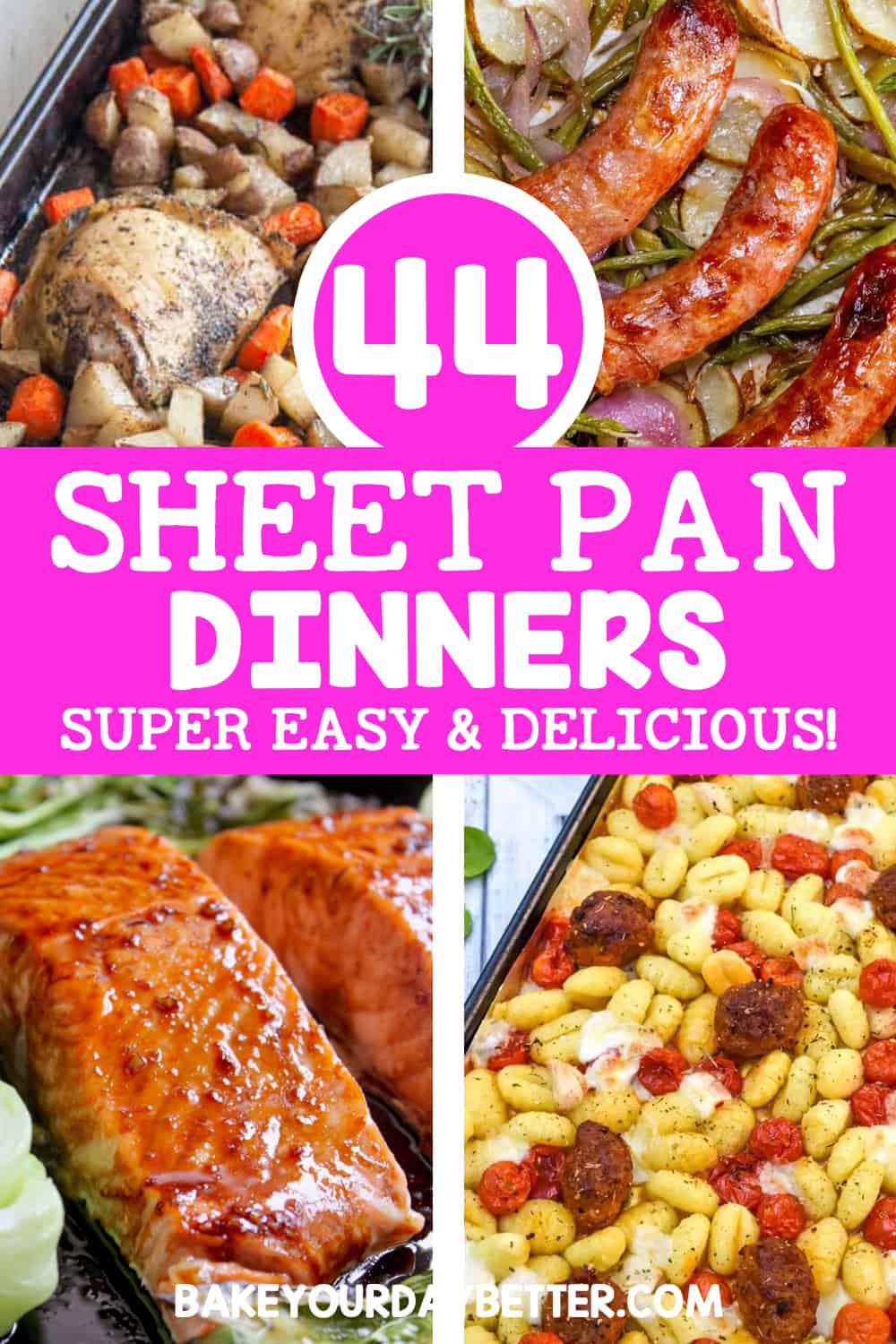 44 sheet pan dinners super easy & delicious