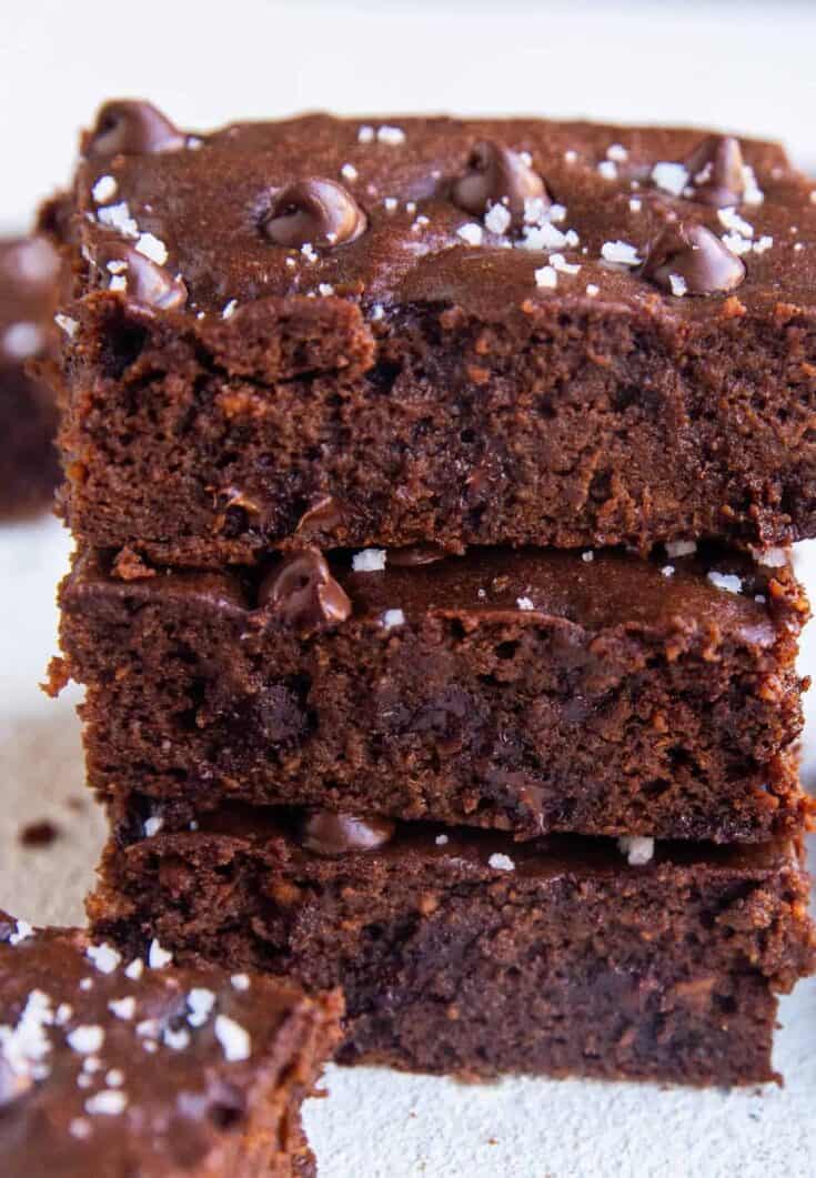 healthy sweet potato brownies 12