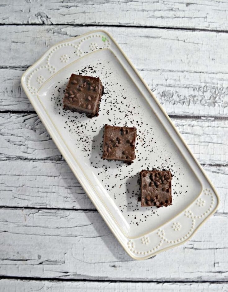 mocha chocolate brownies 2