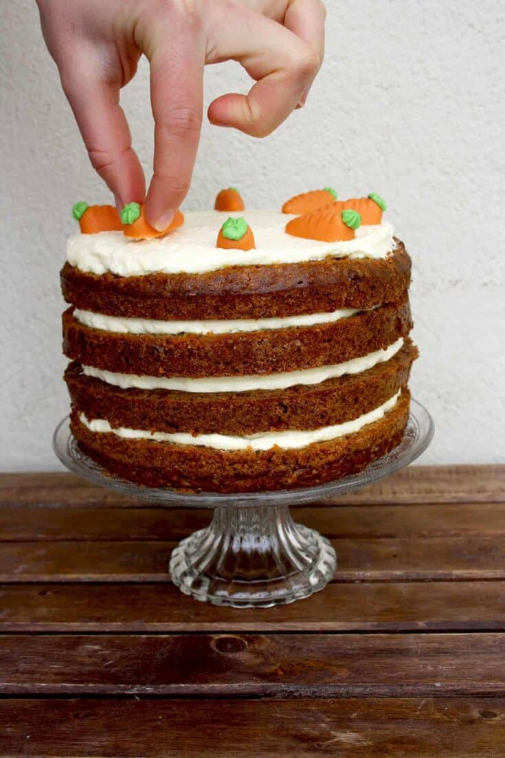 moist carrot cake 4