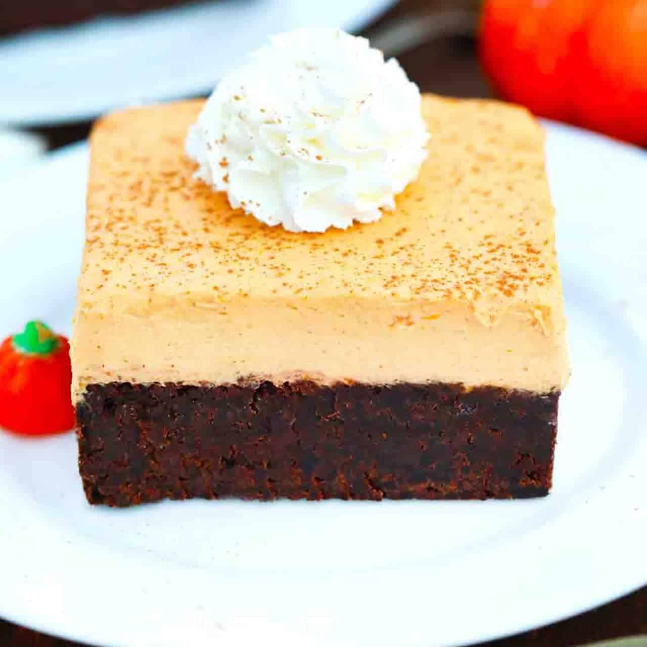 pumpkin mousse brownies facebook