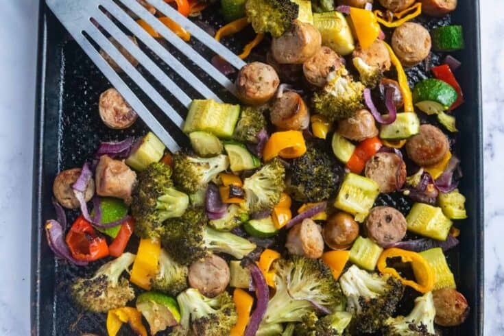 sheet pan chicken sausage and veggies 16 scaled e1692658665244