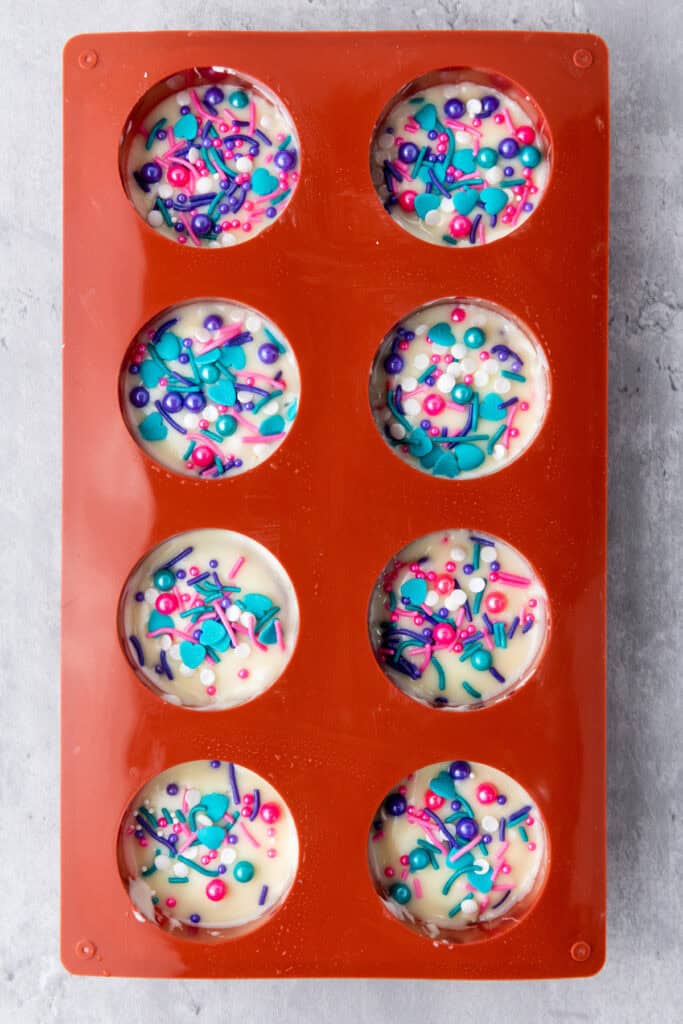 add sprinkles on top