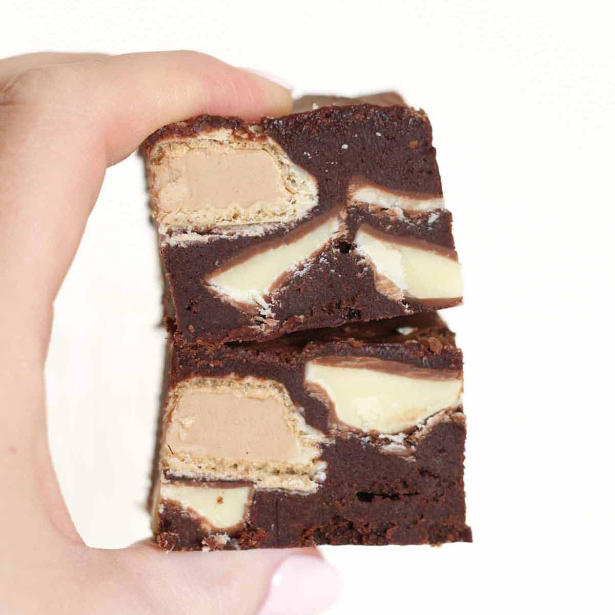 thumbnail image of kinder bueno brownies