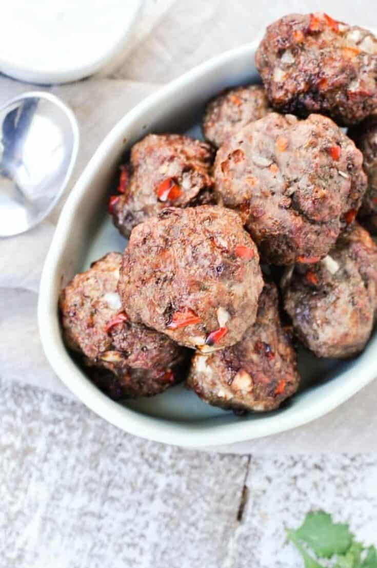 Airfryer Gyro Meatballs 6