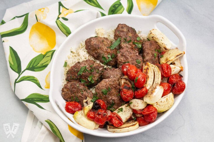Broiler Kebab Sheet Pan Meal 9