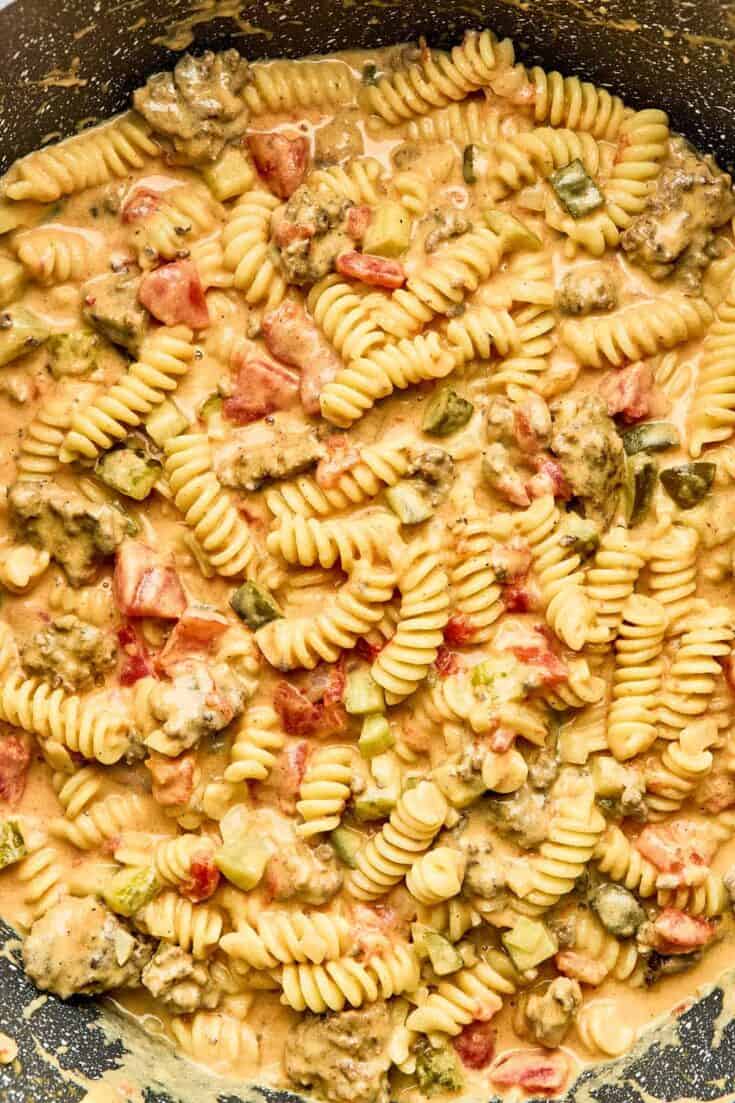 Cheeseburger Pasta 9