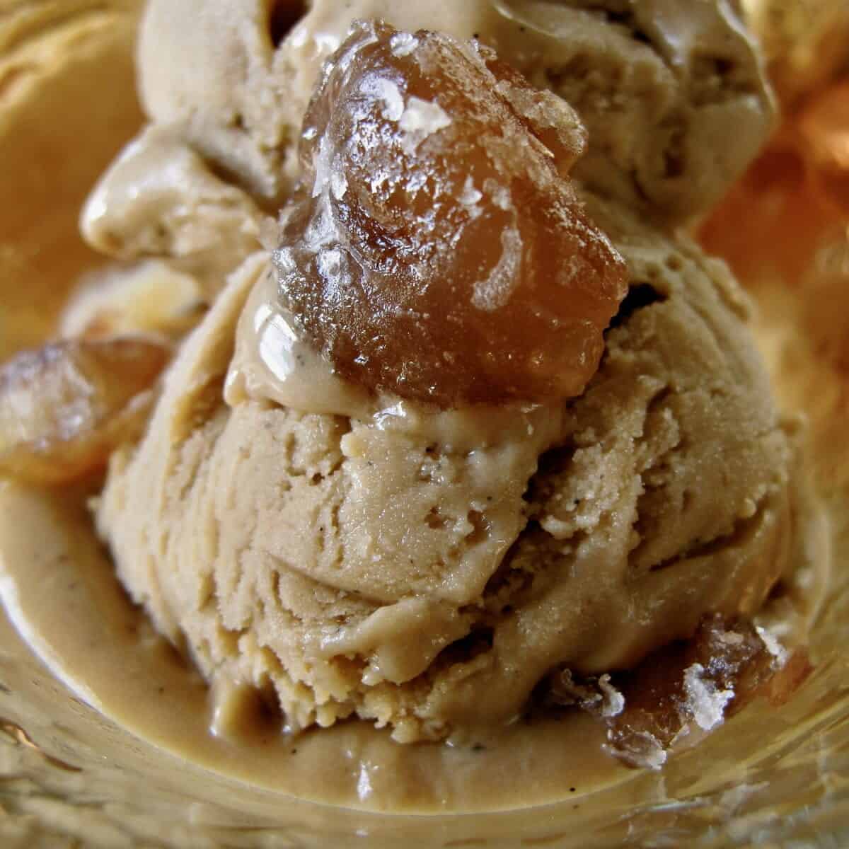Chestnut vanilla ice cream recipe