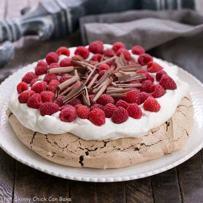 Chocolate Raspberry Pavlova 5