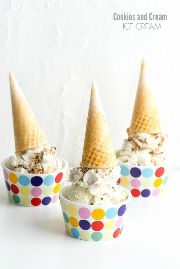Cookies and Cream Ice Cream gluten free BoulderLocavore.com a
