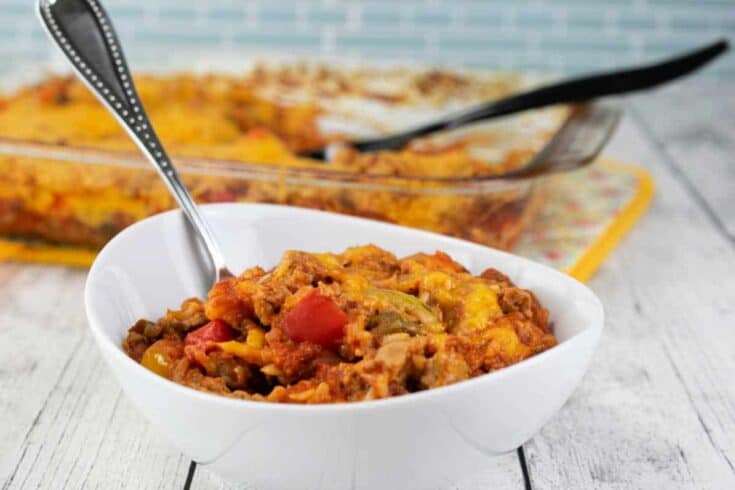 Turkey Stuff Bell pepper Casserole