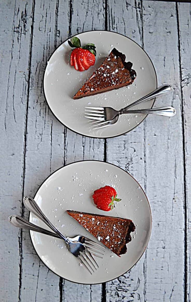chocolate caramel tart 5