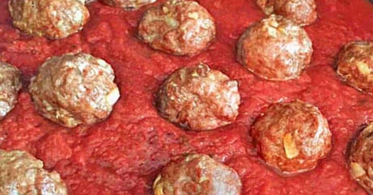 easy Italian meatballs FB