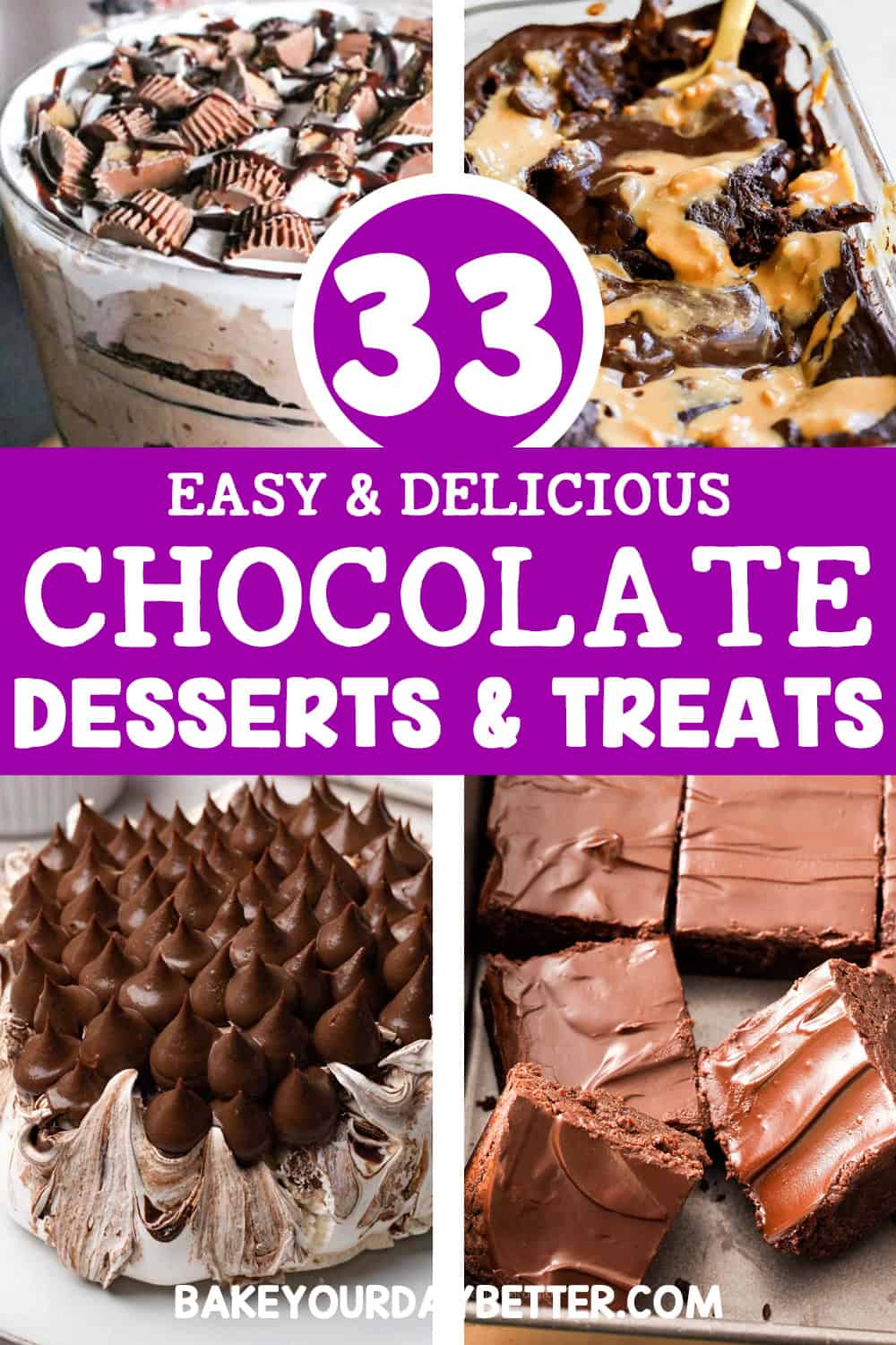 33 easy and delicious chocolate desserts and treats