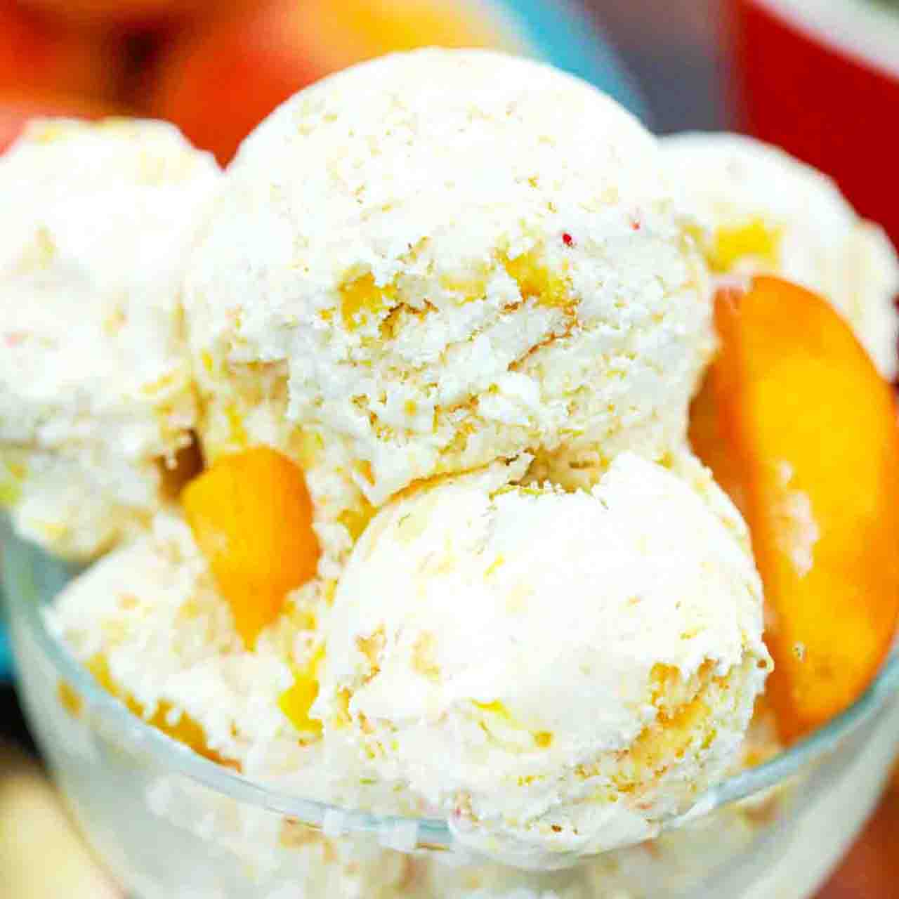 no churn peaches and cream ice cream facebook