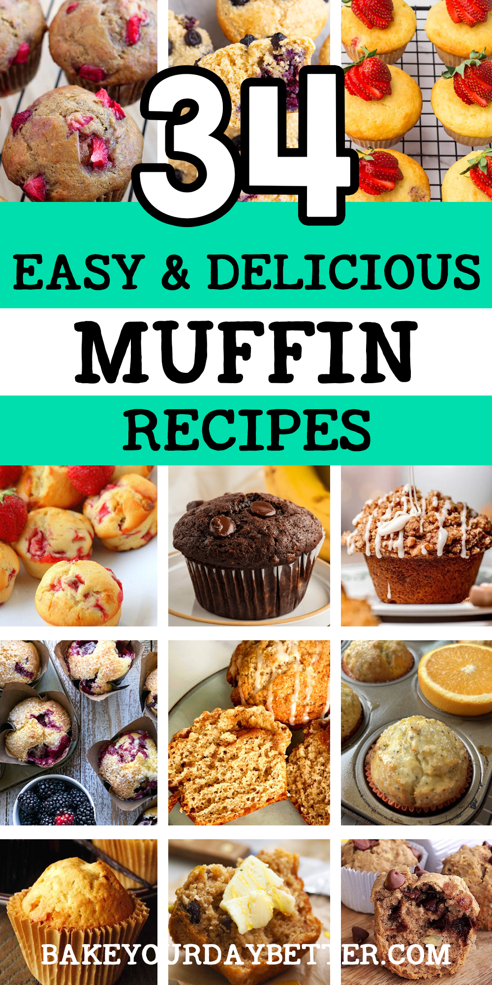 34 easy and delicious muffin recipes