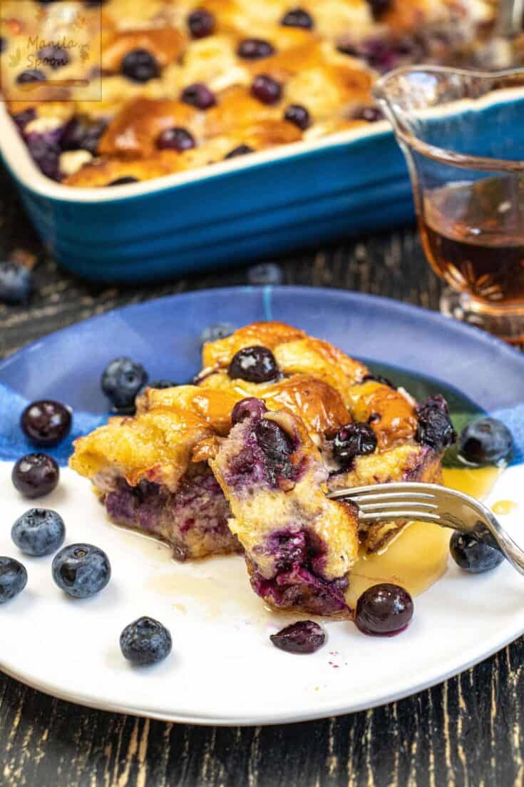 Blueberry French Toast Casserole6 scaled 1