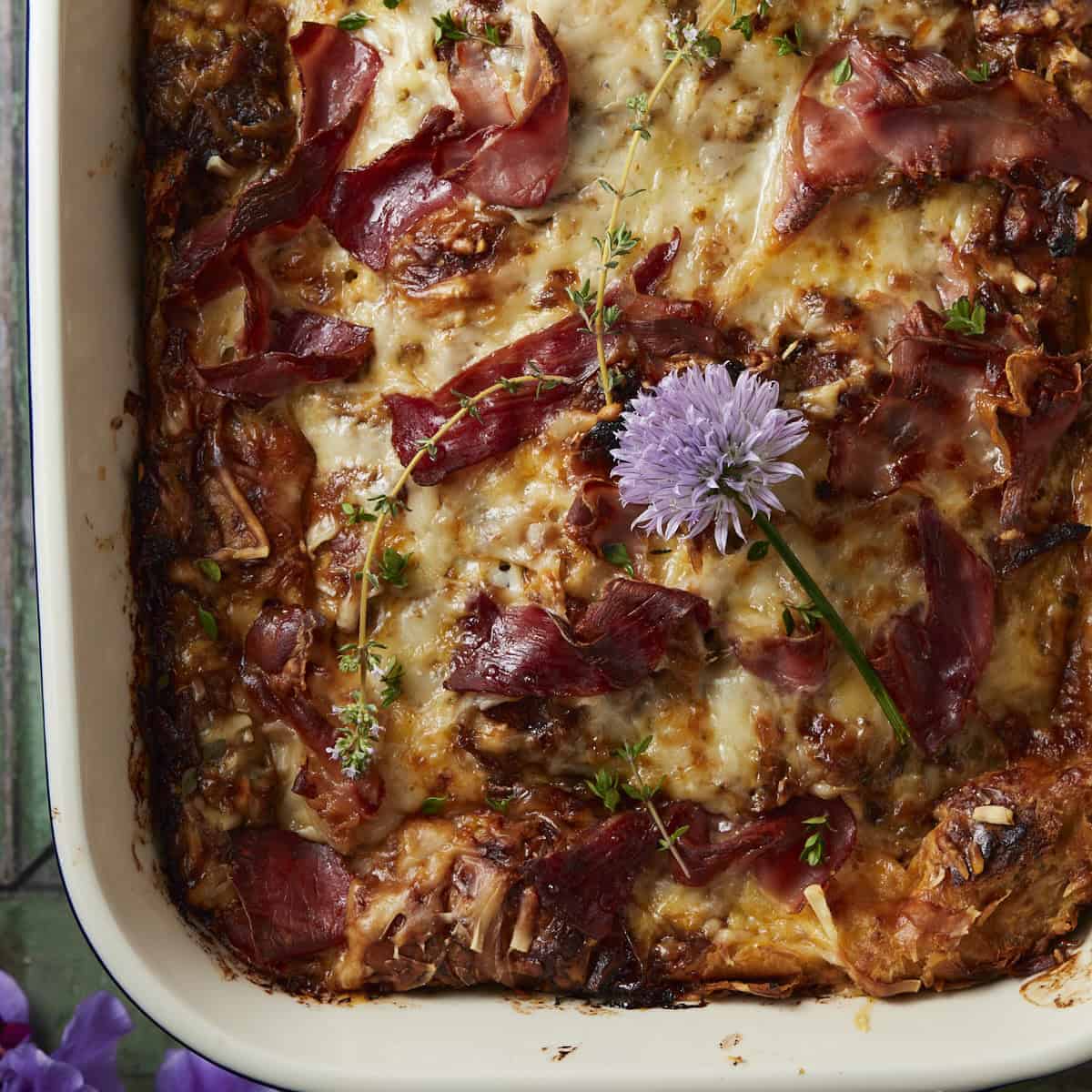 French Onion Croissant Bake 11