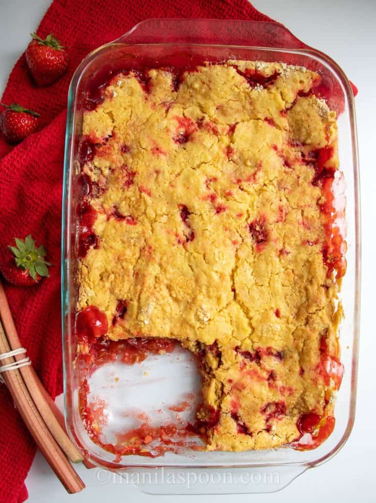 StrawberryRhubarbDumpCake 4
