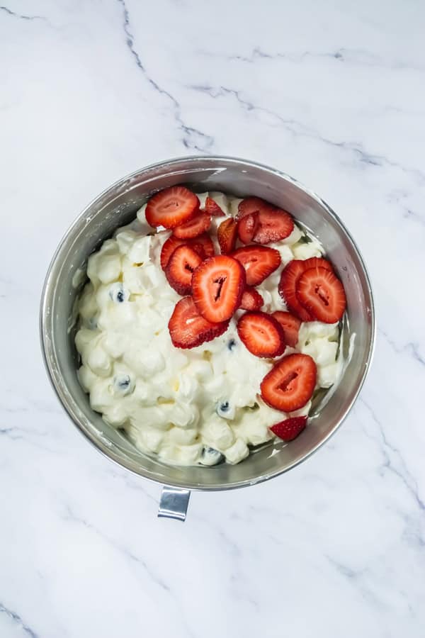 add the strawberries