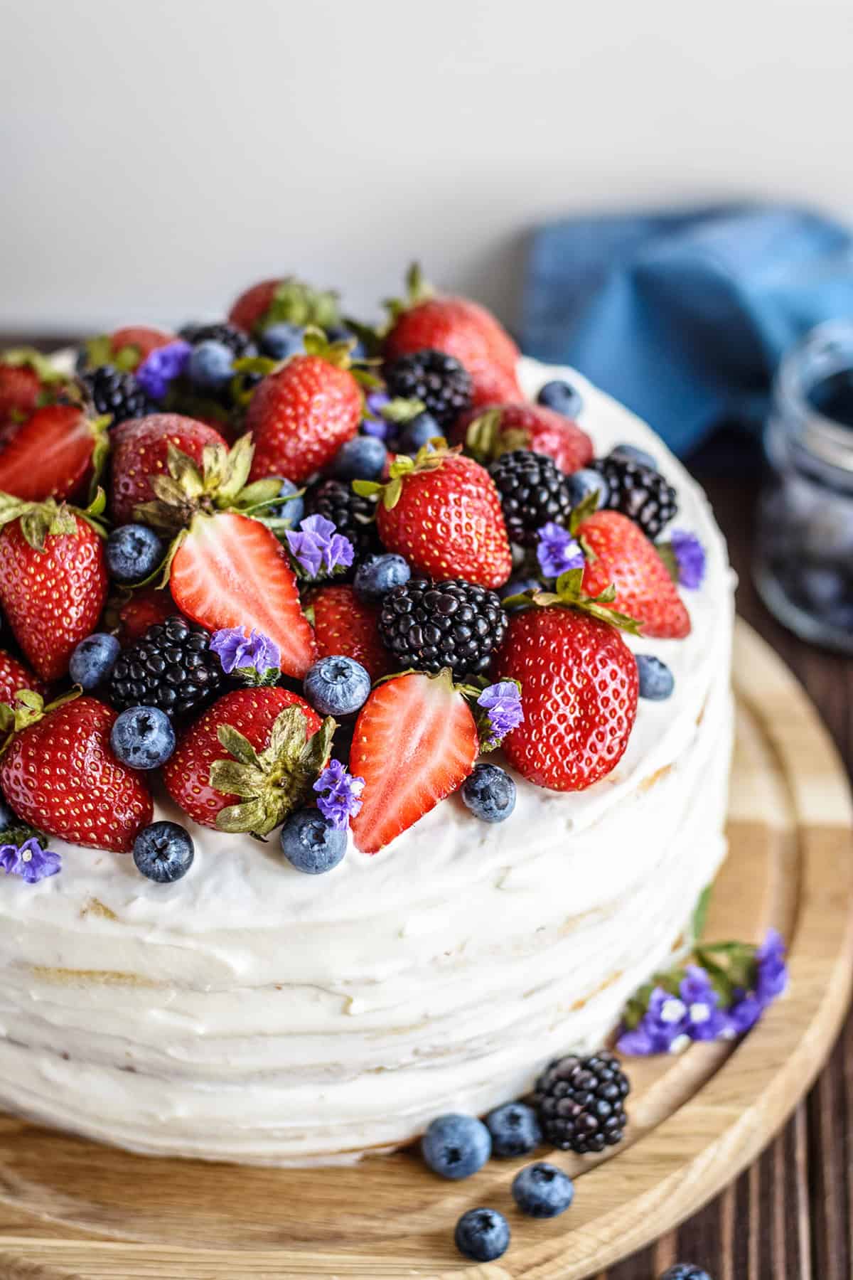 delicious fruit flavored cakes