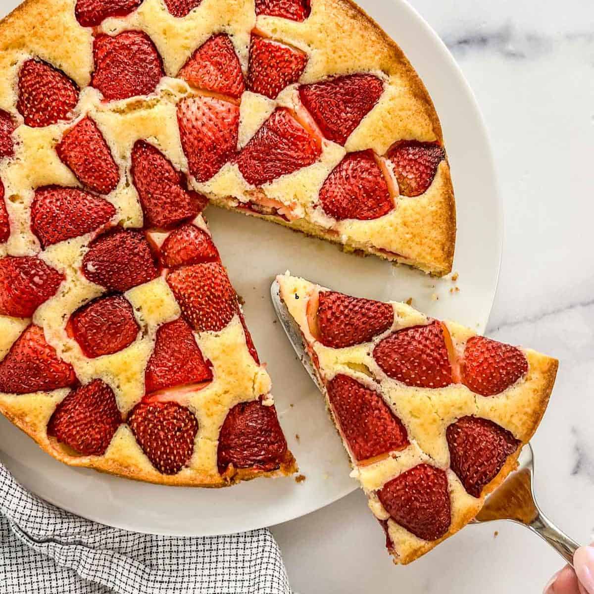 fresh strawberry cake recipe