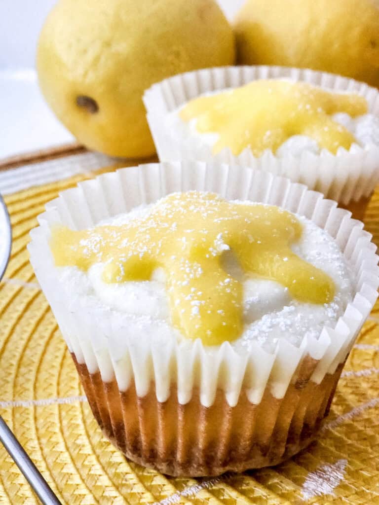 lemon bar cupcakes