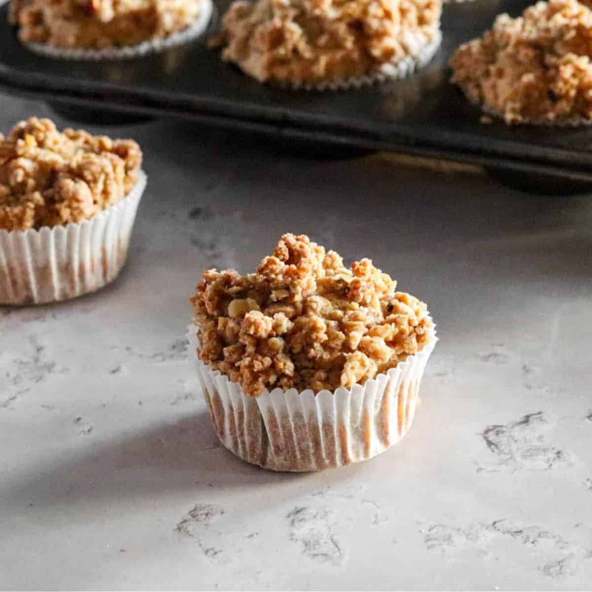sourdough banana muffins