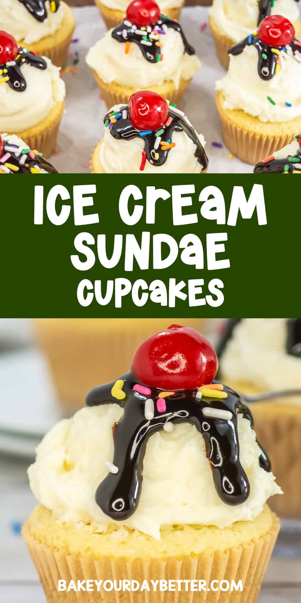 ice cream sundae cupcakes