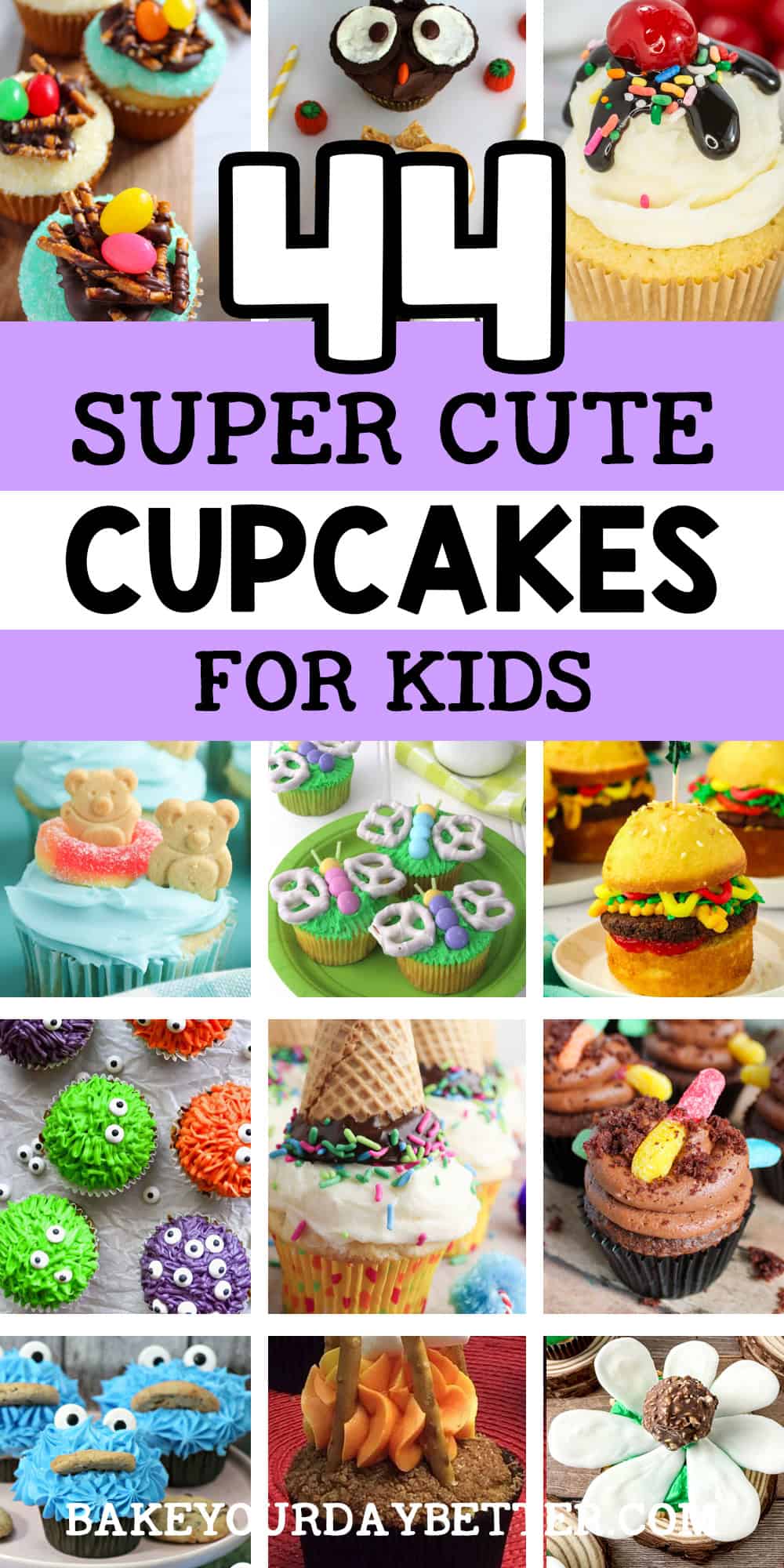 44 super cute cupcakes for kids