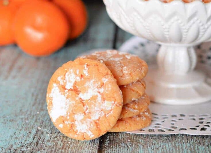 Orange Cake Mix Cookies 2