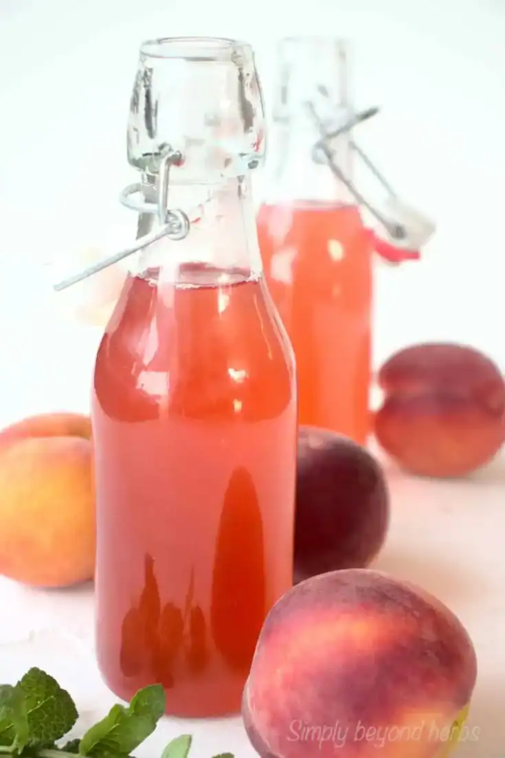 Peach syrup10