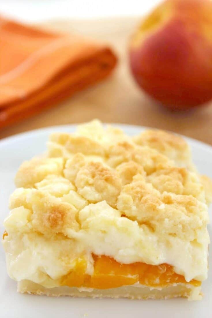 Peaches and Cream Bars