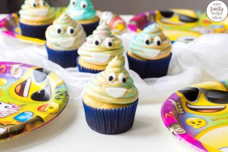 Poop Emoji Cupcakes 1 1