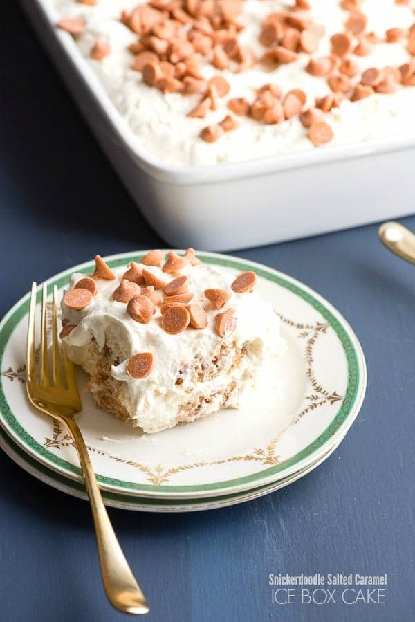 Snickerdoodle Salted Caramel Ice Box Cake BoulderLocavore.com