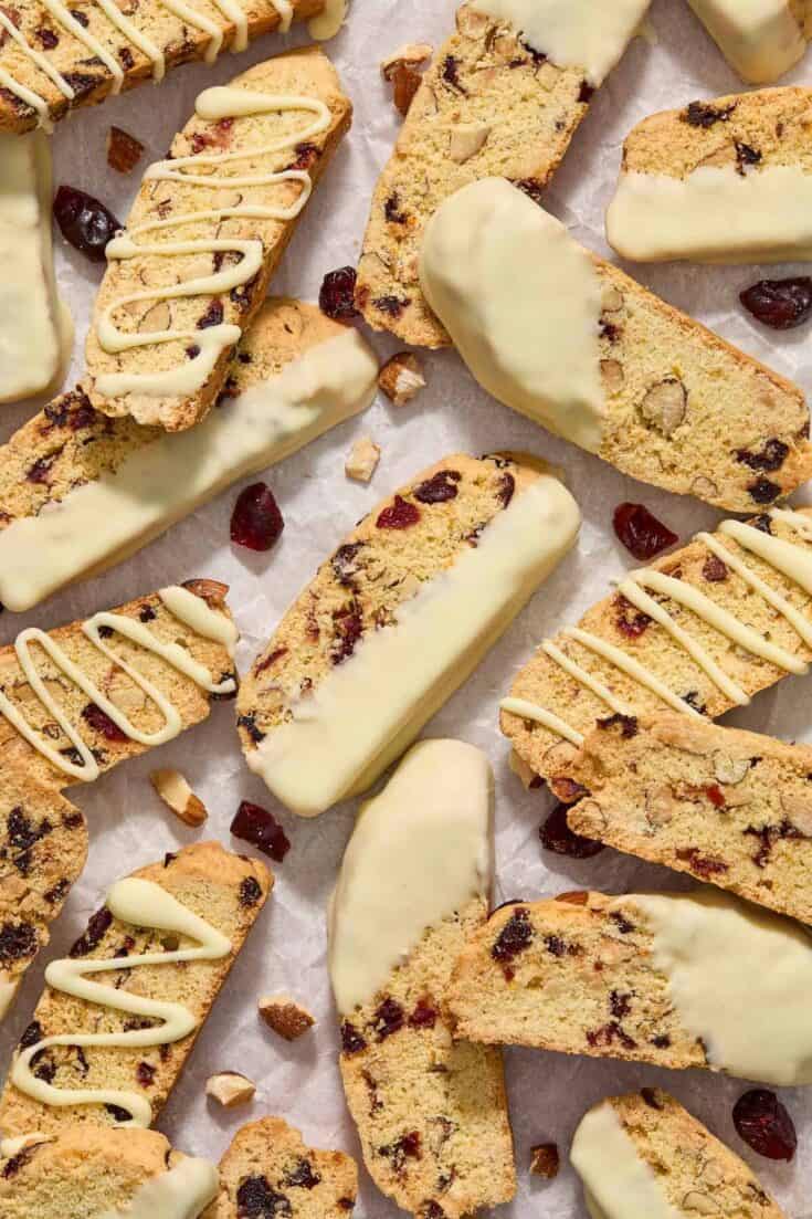 cranberry orange biscotti 1