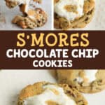 s'mores chocolate chip cookies