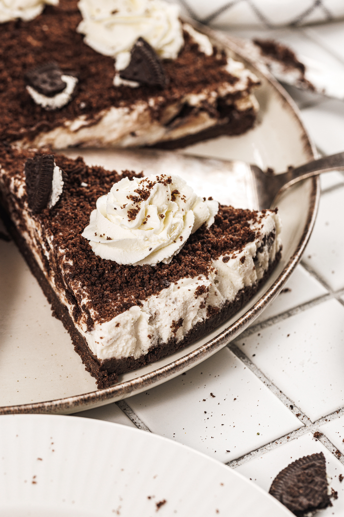 easy no bake oreo cheesecake