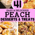 41 easy and delicious peach desserts and treats