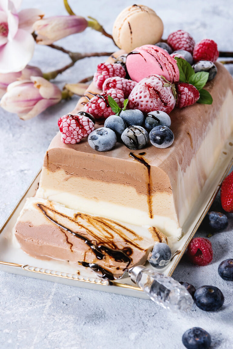 ice cream and ice box cakes