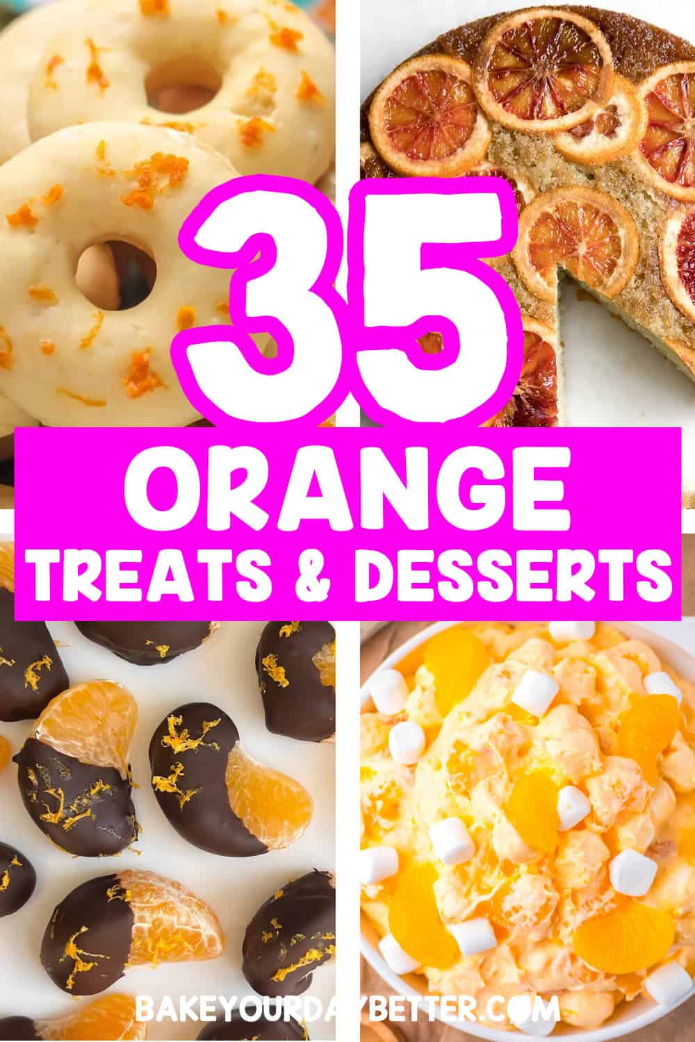35 orange treats and desserts